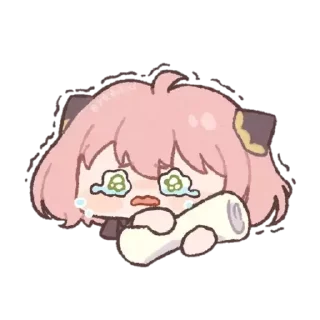 Sticker ꒱ ࣪˖˚₊‧ Anya..♡「 @wexsavi 」 - 9