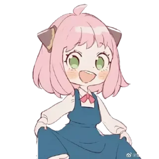 Sticker ꒱ ࣪˖˚₊‧ Anya..♡「 @wexsavi 」 - 3