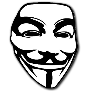 Стикер Anonymous - 3