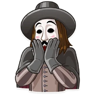 Стикер Anonymous - 9