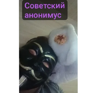 Sticker Анонимусы либо снюсоеды. Квд говно!!!!!!!!!! 💩💩 - 10