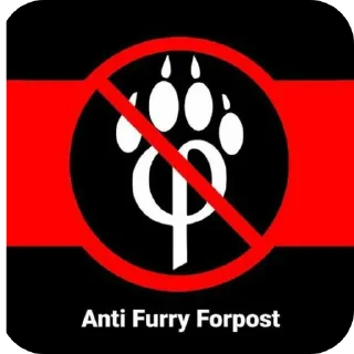 Sticker Анти фури создатель сычев - 10