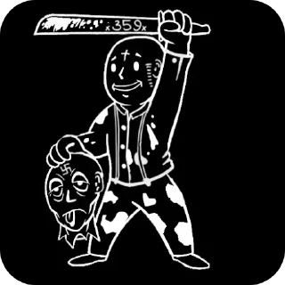 Sticker Анти-фа - 8