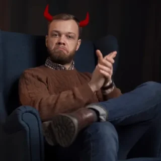 Sticker АНТИБЛОГЕР — борец против плохого контента. - 3