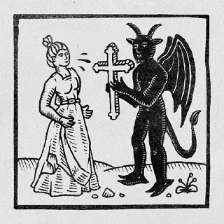 Стикер Satan t.me/amsgloriam - 9