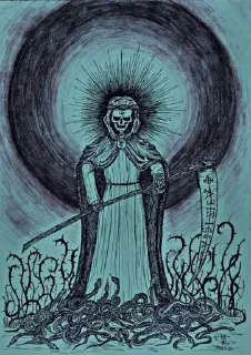 Стикер Satan t.me/amsgloriam - 4