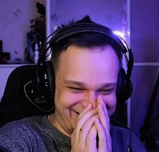 Человек человеческое лицо наушники