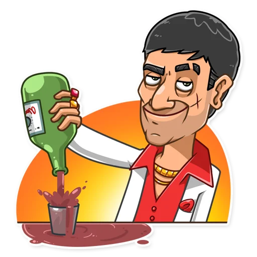 cartoon drawing human face