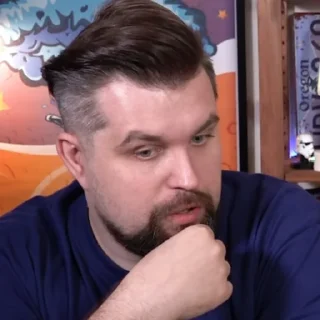 Стикер Антошка Власов - 3