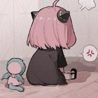 Sticker ♡𝔸𝕟𝕪𝕒 𝔽𝕠𝕣𝕘𝕖𝕣♡ - 1