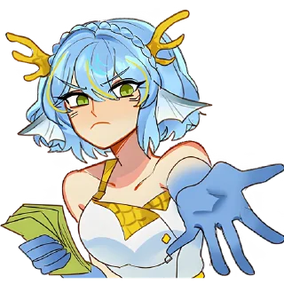 Sticker Аня @Nyasticks - 11