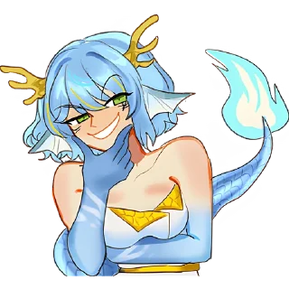 Sticker Аня @Nyasticks - 10