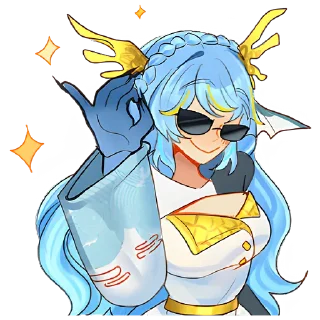 Sticker Аня @Nyasticks - 9