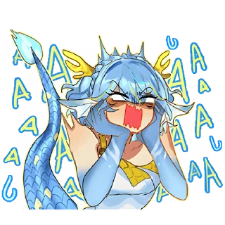 Sticker Аня @Nyasticks - 2