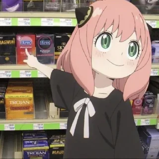 Sticker Аня (Семья шпионов) by @offstikbot - 5