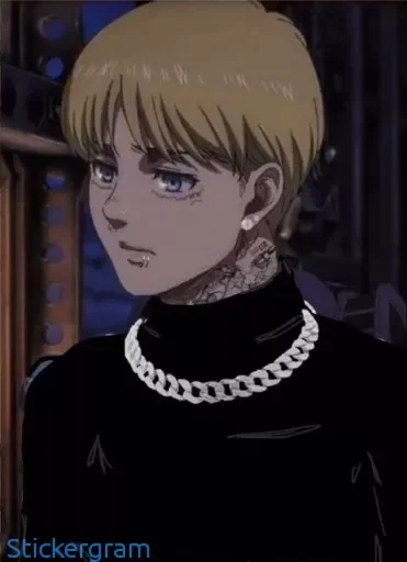 cartoon human face cg artwork