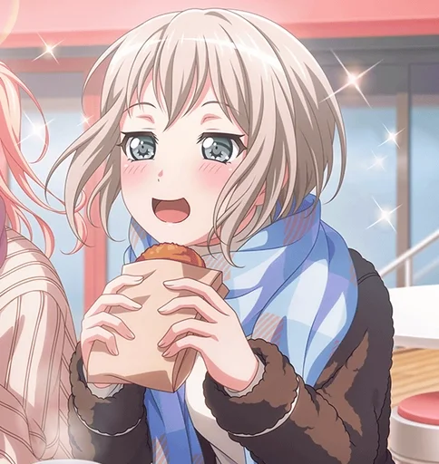 Sticker мока . @stickersbandori :: @fStikBot - 1