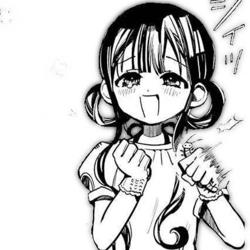 эскиз иллюстрация аниме