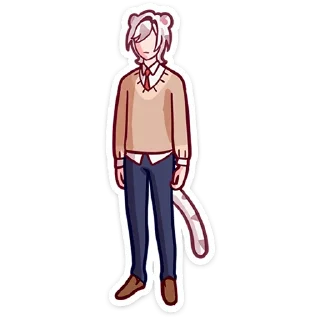 Sticker Аон @Nyasticks - 3