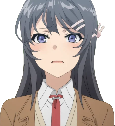 Стикер @Anime_stickery Девочка зайка - 10