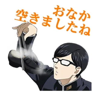 Стикер @anime_stickerr Сакамото - 6