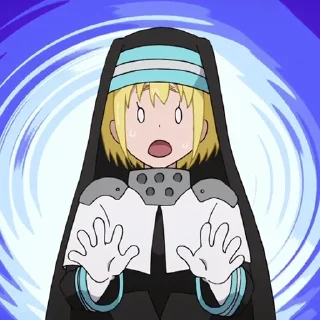 Sticker @anime_stickerr Пламенная бригада пожарных - 7