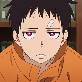 Sticker @anime_stickerr Пламенная бригада пожарных - 2