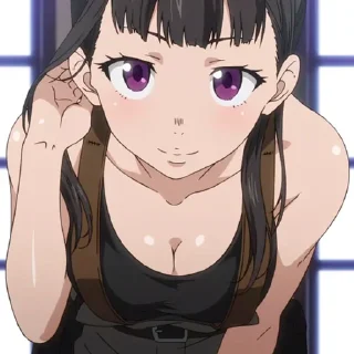 Sticker @anime_stickerr Пламенная бригада пожарных - 8