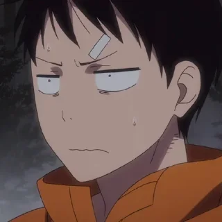 Sticker @anime_stickerr Пламенная бригада пожарных - 10