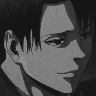 Стикер Levi Ackerman — @NekoShiroHelp - 6