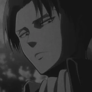 Стикер Levi Ackerman — @NekoShiroHelp - 11