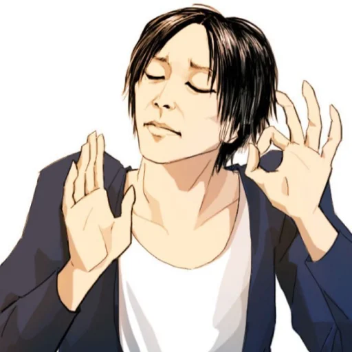 мультфильм аниме человеческое лицо