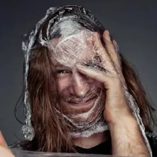 person human face wrinkle