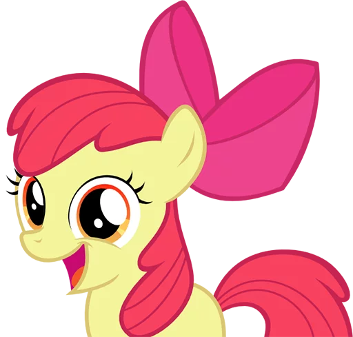 Sticker Apple Bloom Pony - 11