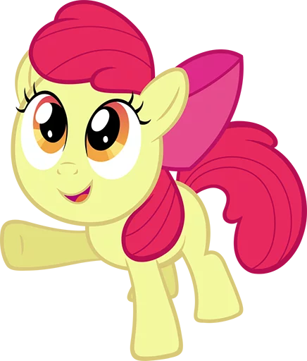 Sticker Apple Bloom Pony - 7