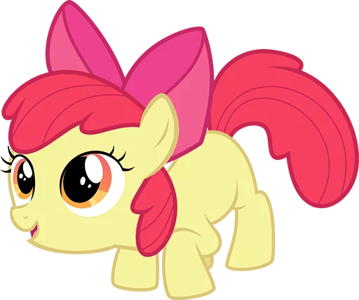 Sticker Apple Bloom Pony - 2