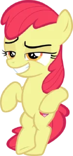 Стикер Apple Bloom | @MyLittlePony_bots - 6