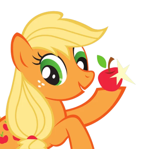 Стикер Applejackmlpb - 1