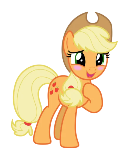 Sticker Applejackmlpb - 1