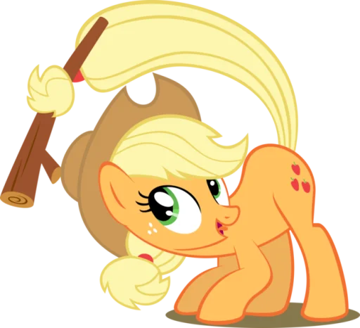 Sticker Applejackmlpb - 1