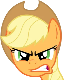 Стикер Applejack | @MyLittlePony_bots - 1