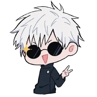 Sticker @anime_stickerr Магическая битва - 0