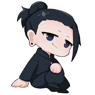 Sticker @anime_stickerr Магическая битва - 4