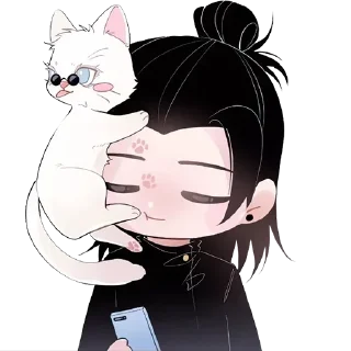 Sticker @anime_stickerr Магическая битва - 9