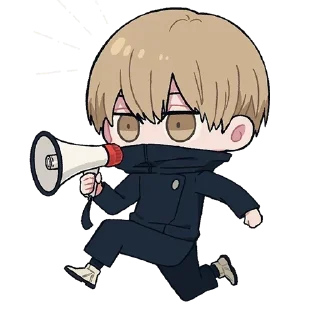 Sticker @anime_stickerr Магическая битва - 1