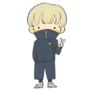 Sticker @anime_stickerr Магическая битва - 3