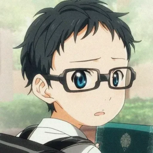 anime cartoon human face