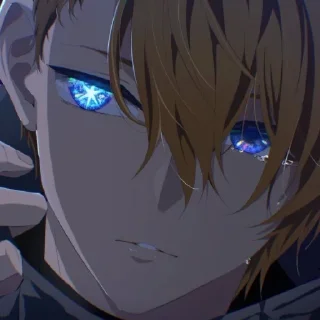 Стикер Aϙᴜᴀ Hᴏsʜɪɴᴏ💦 @OshiNoKo_wc - 6