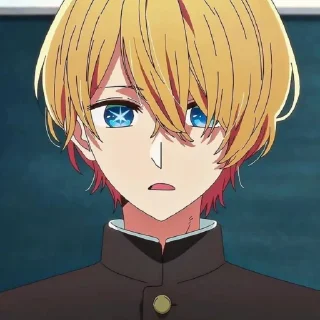 Стикер Aϙᴜᴀ Hᴏsʜɪɴᴏ💦 @OshiNoKo_wc - 7