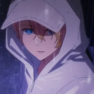 Стикер Aϙᴜᴀ Hᴏsʜɪɴᴏ💦 @OshiNoKo_wc - 9